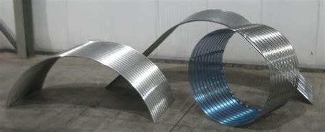 curved sheet metal box|3 corrugated metal sheets.